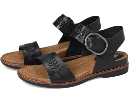 Sofft Bali II сандалии из плетеной кожи с пробковой стелькой и скрытой застежкой