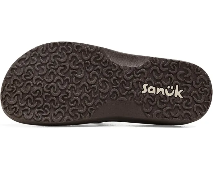 Сандалии Sanuk On The Rocks с быстросохнущим верхом и анатомической поддержкой