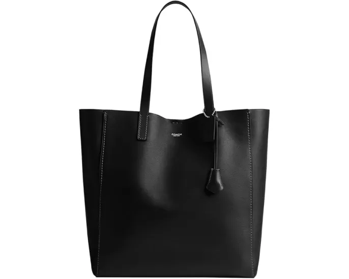 Тота COACH Broadway из натуральной и растительно-дубленой кожи с карманом для ноутбука