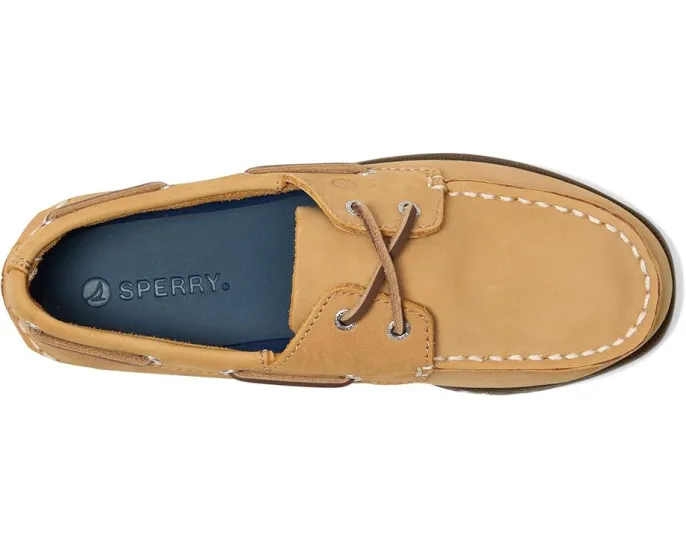 Детские лодочные туфли Sperry Kids Authentic Original с ручной строчкой Tru-Moc