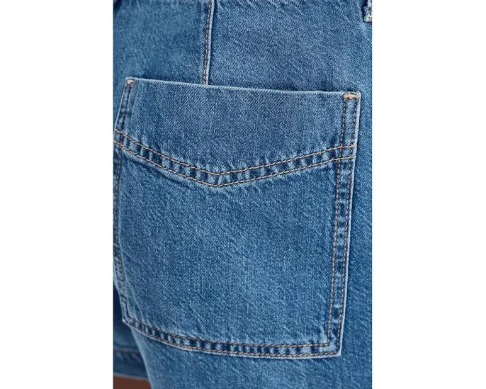 Шорты утилитарные AG Jeans Analeigh завышенной посадки с накладными карманами