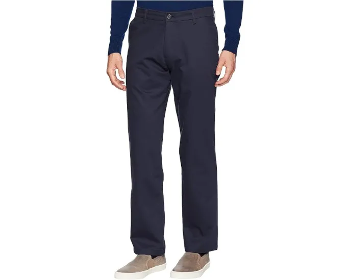 Брюки Athletic Fit Signature Khaki Lux Cotton Stretch от Dockers без складок