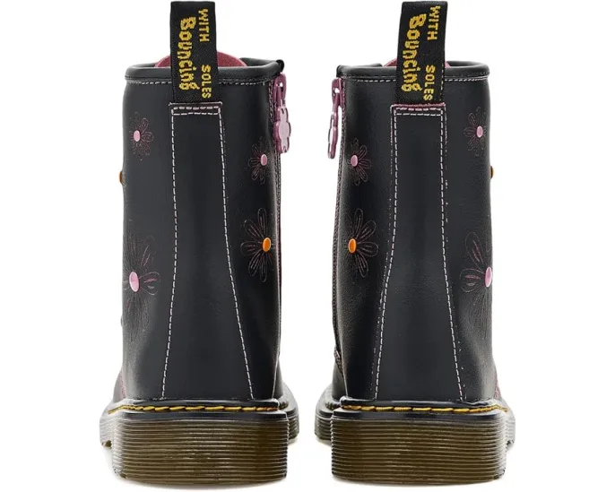 Dr. Martens детские ботинки 1460 Y из гладкой кожи на молнии