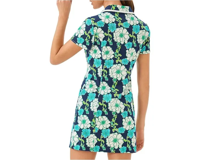 Платье для гольфа Lilly Pulitzer Kathy с короткими рукавами и защитой UPF 50+