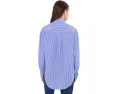 Свободная рубашка Coastal Poplin из органического хлопка от Faherty