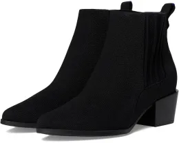 Ботинки Rothy's The Western Bootie с квадратным каблуком и эластичной панелью