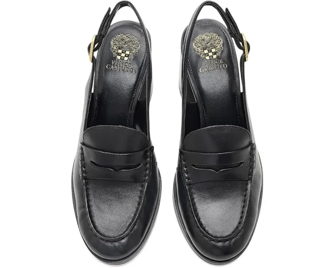 Лоферы Vince Camuto Grinie на каблуке с ремешком