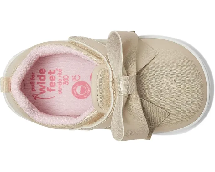 Stride Rite Kamila детские туфли с бантиком и стелькой Memory Foam