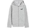 Puma детская флисовая кофта на молнии Essential Basics для старших детей