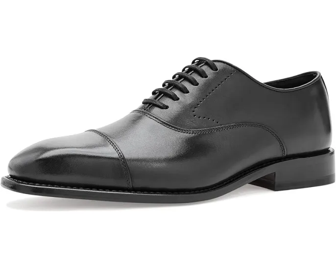 Johnston & Murphy Ashton Cap Toe туфли кэп-тое из натуральной зернистой кожи