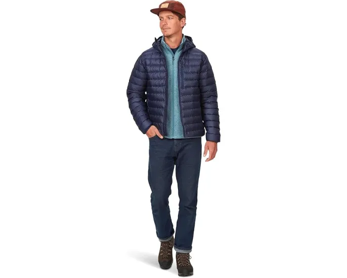 Теплая куртка Marmot Highlander с капюшоном на 700 утеплителя