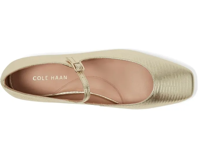 Cole Haan балетки Mary Jane Bridge с квадратным носком и регулируемой пряжкой