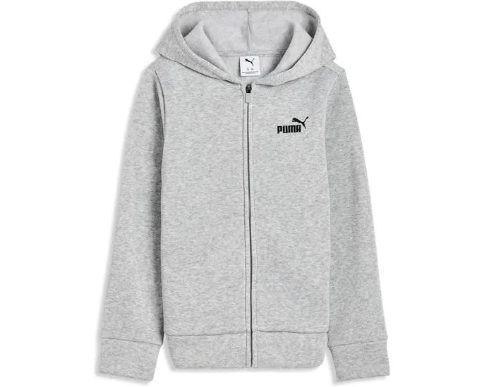 Puma детская флисовая кофта на молнии Essential Basics для старших детей