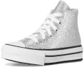 Converse Kids кроссовки Chuck Taylor All Star Lift Disco с блестками на платформе