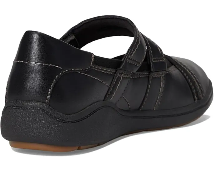 Спортивные балетки Clarks Bryianne Janey с застежкой на липучке и стелькой Ultimate Comfort