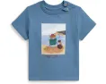 Футболка Polo Bear из хлопкового джерси для младенцев Polo Ralph Lauren Kids