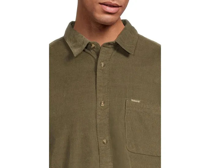 Рубашка Barbour Bramside Relaxed Cord из вельвета с расслабленным кроем