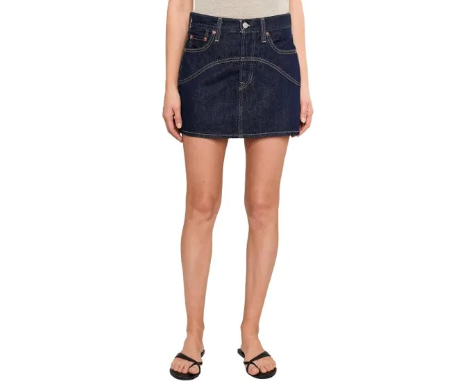 Джинсовая юбка Levi's Premium Icon с кокеткой