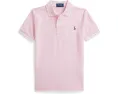 Поло Polo Ralph Lauren Kids Oxford из хлопковой сетки с воротником на пуговицах