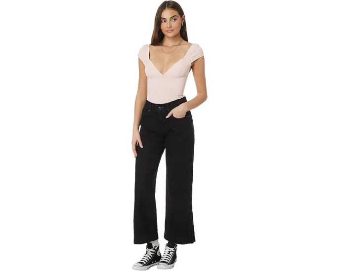 Широкие брюки Benji Relaxed Wide Legs от Free People