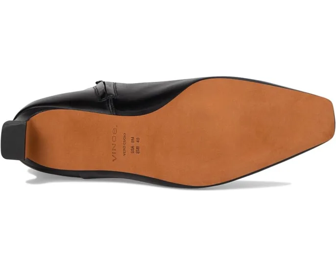 Vince Ботинки короткие Harlan на молнии с квадратным носком