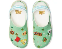 Клоги Crocs Animal Crossing на платформе с дизайном из игры