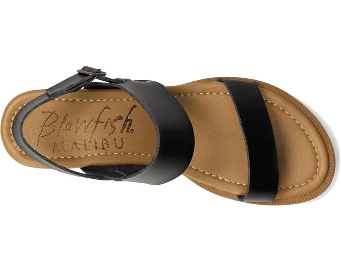 Босоножки Blowfish Malibu Arcadia на низком клине с регулируемым ремешком
