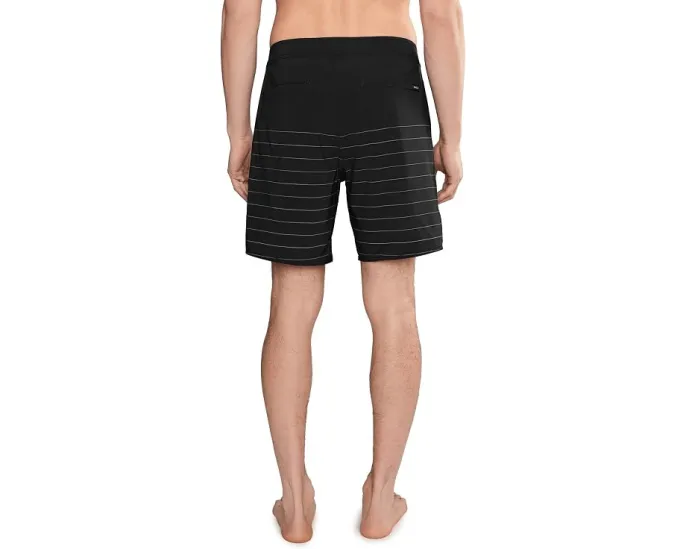 Плавки RVCA Steady Stripe Trunk с карманами на молнии и шнурке