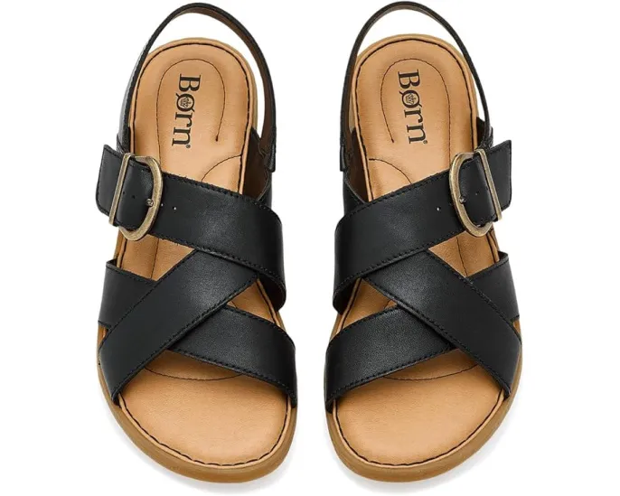 Сандалии Beebe с открытым носком и ремешком на щиколотке Born