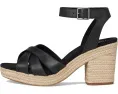 Босоножки TOMS Majorca Strappy на каблуке с ремешками и замшевым верхом