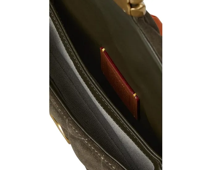 COACH Сумка кроссбоди Tabby Chain 19 с стежкой и съемным ремнем