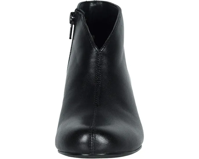 Ботильоны Fame из текстурированной замши с молнией и массивным каблуком David Tate