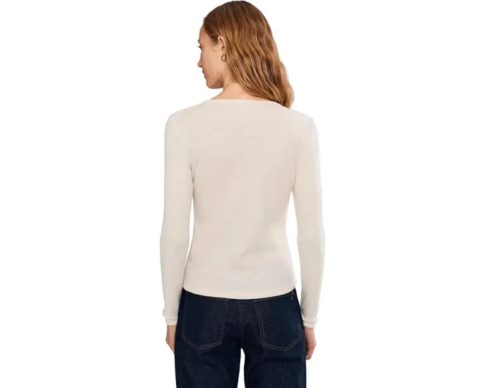 Кардиган Joan с круглой горловиной и вафельной вязкой Madewell