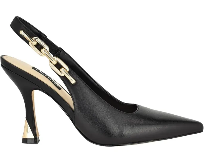 Nine West Veroni лодочки на шпильке с цепочкой и острым носком