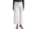 Джинсы AG Jeans Saige с завышенной талией и широкими штанинами в цвете Gallery White