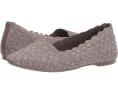Балетки Skechers Cleo Honeycomb с вязаным верхом и стеганым краем на пенной стельке