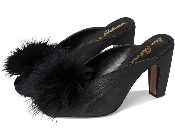Туфли Witney с меховым помпоном и квадратным носком Sam Edelman