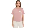 Футболка Trip Lisa Tee AllSaints с принтом в виде сердца