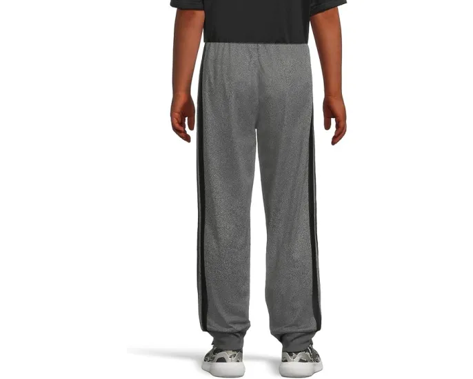 Детские джоггеры adidas с эластичным поясом и меланжевыми полосками