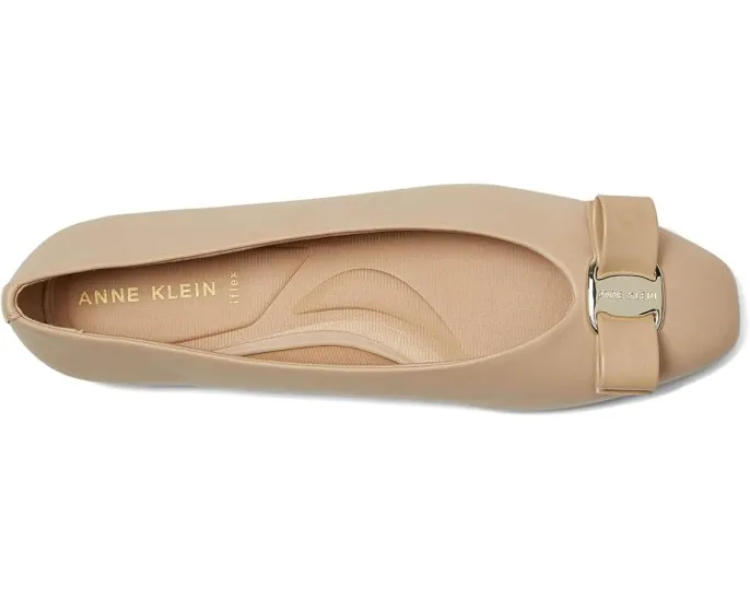 Балетки Anne Klein Willow с регулируемым ремешком и бантом