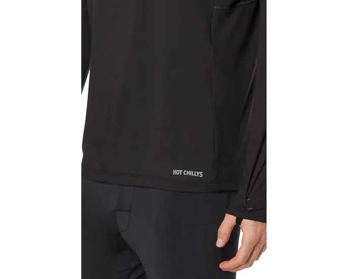 Футболка Hot Chillys Clima-Trek Zip-Tee с защитой UPF 30