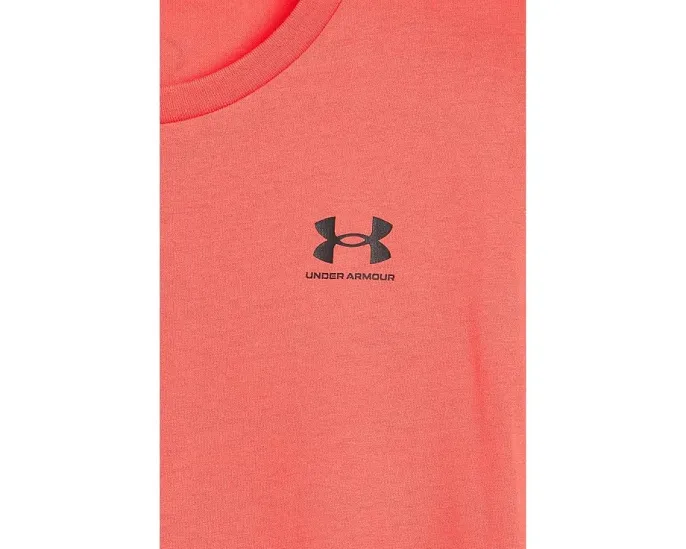 Футболка Under Armour Sportstyle Left Chest с коротким рукавом для подростков