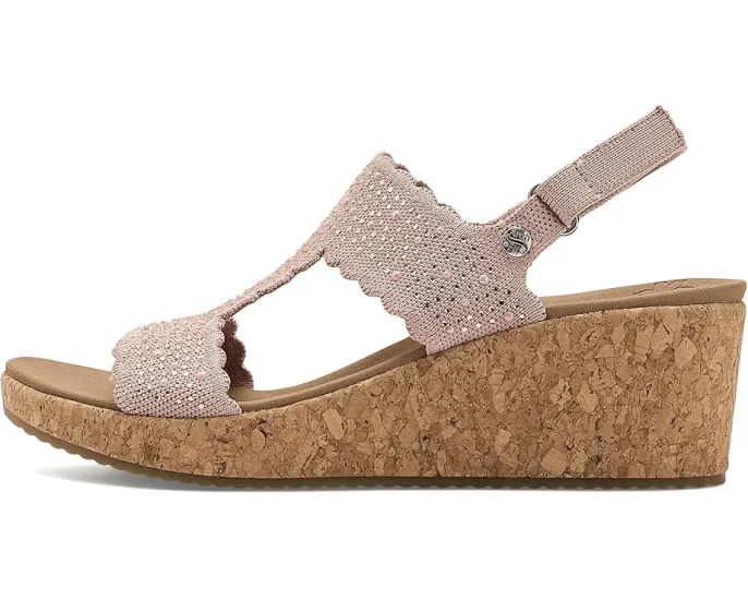 Сандалии SKECHERS Arch Fit Beverlee 2.0 My Fav с пробковым верхом и поддержкой свода стопы