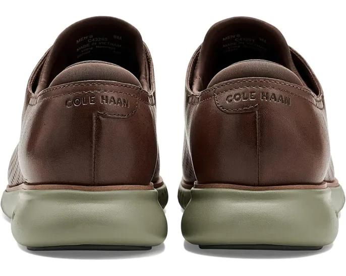 Оксфорды 2.Zerogrand Casual Leather Laser Wing Tip на легкой подошве