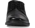 Туфли Clarks Tilden Cap с блестящей кожей и двойной резинкой