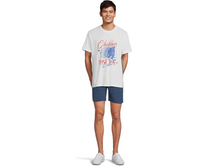 Футболка Chubbies Dreamin с графическим принтом без кармана