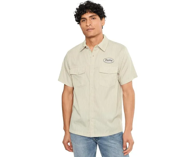 Hurley Diesel Короткий рукав с воротником и накладными карманами
