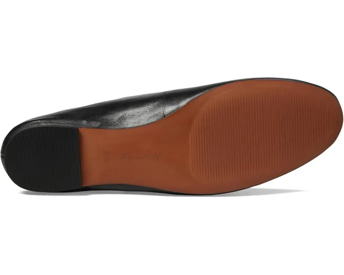 Балетки Madewell Hera Grommet Mary Jane из натуральной кожи с пряжкой