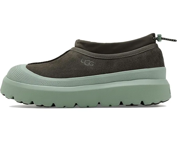 Тапочки UGG Tasman Weather Hybrid с водонепроницаемым верхом и подкладкой из переработанной шерсти