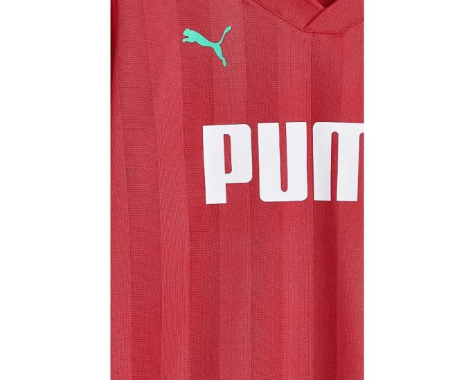 Puma Polo Showtime Pique с принтом Soccer 2026 для детей старшего возраста
